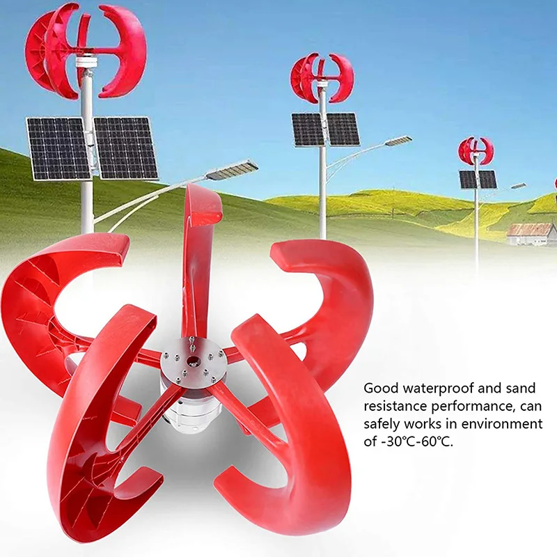 12v/24v/48v Factory Direct Sale turbina eolica 500w axis wind turbine turbina eolica