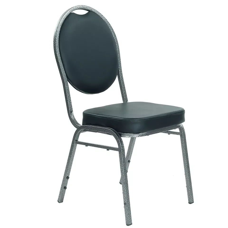 Modern high quality PU seat metal frame free banquet hotel chair