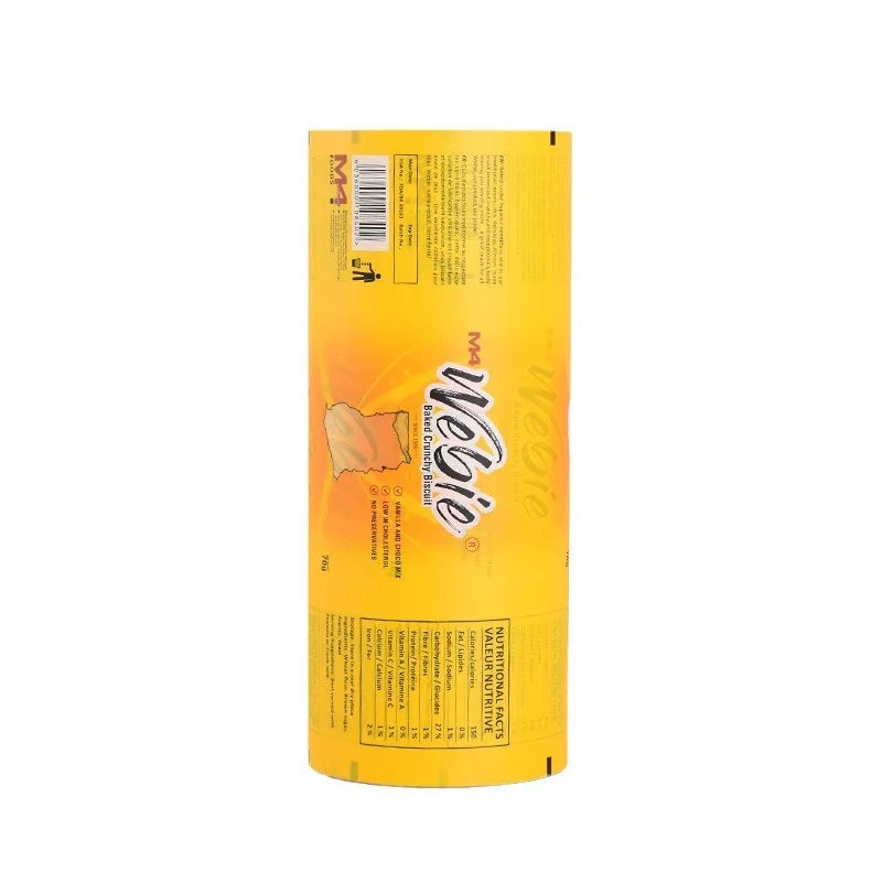 Custom Laminated Material Cold Lamination Roll Film Perforated Pouch with Heat Sealing for Liquid Food Honey Sachet Packaging