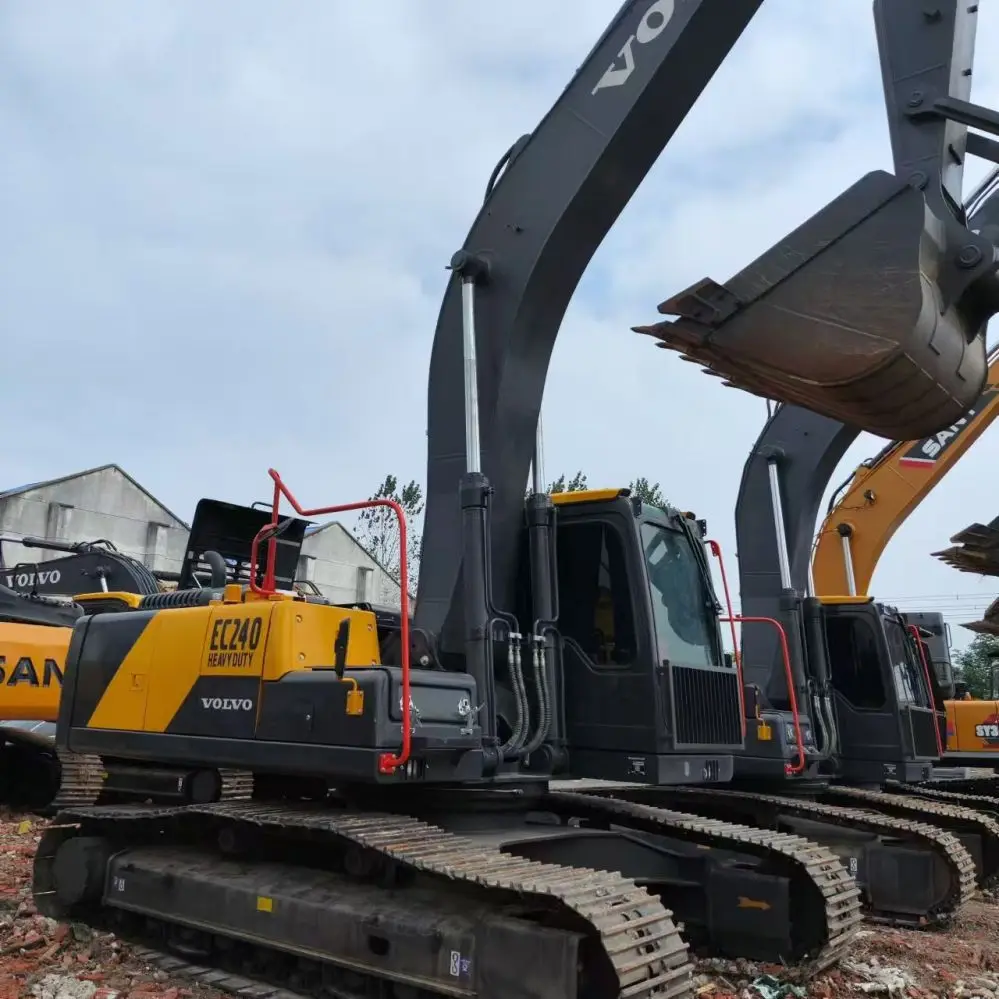 Экскаватор VOLVO EC240 хорошее рабочее состояние низкая цена Escavatore volvo Ec240 EC 240 EC240d EC240dl для продажи в наличии