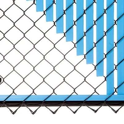 6ft Black Hdpe Chain Link Privacy Fence Slats