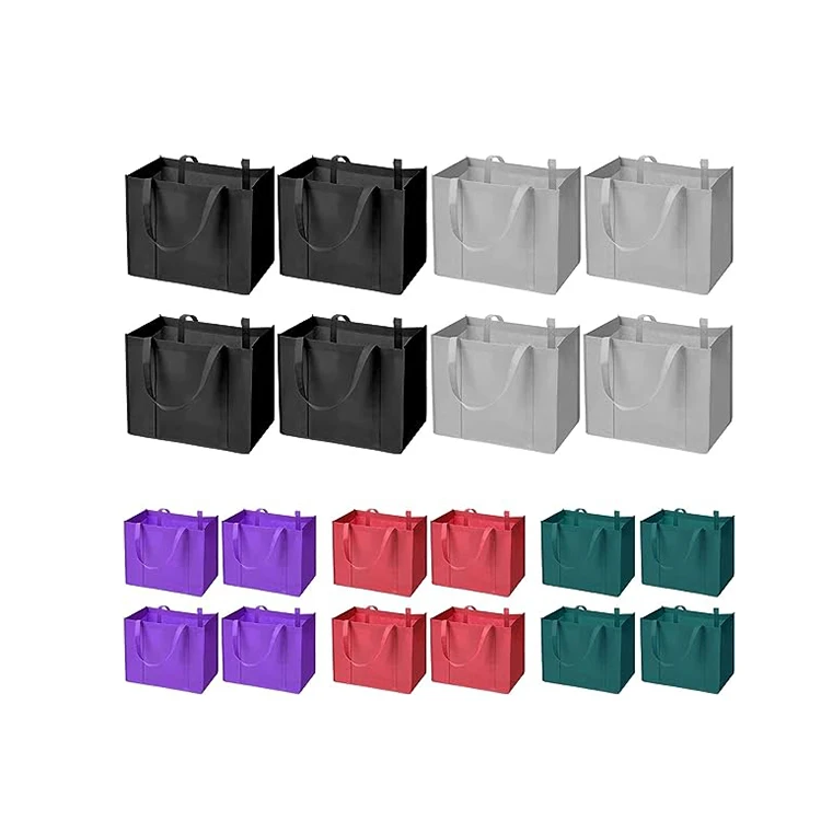 Non Woven Bag Making Machine Customized Printing Tote Bags Eco-Friendly Custom Non Woven Bag With Handle