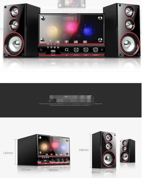 
PENGFAIES home theater systems hifi speaker 2.1soundbar speaker mp3 music free download 