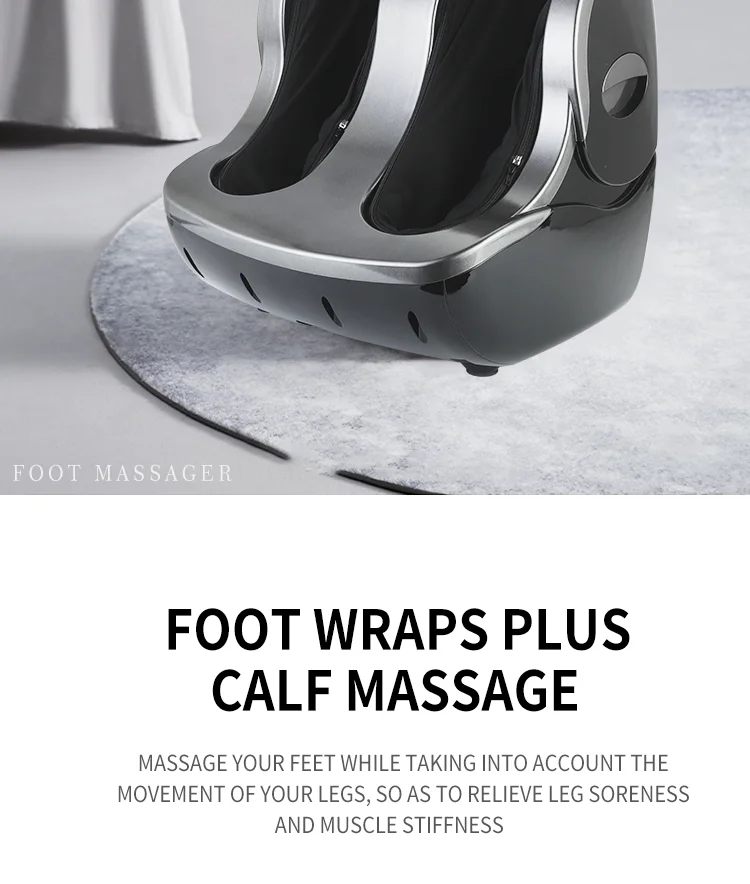 Electric Shiatsu Foot Leg Heating Vibration Quality Health Body Lost Weight Foot Massager