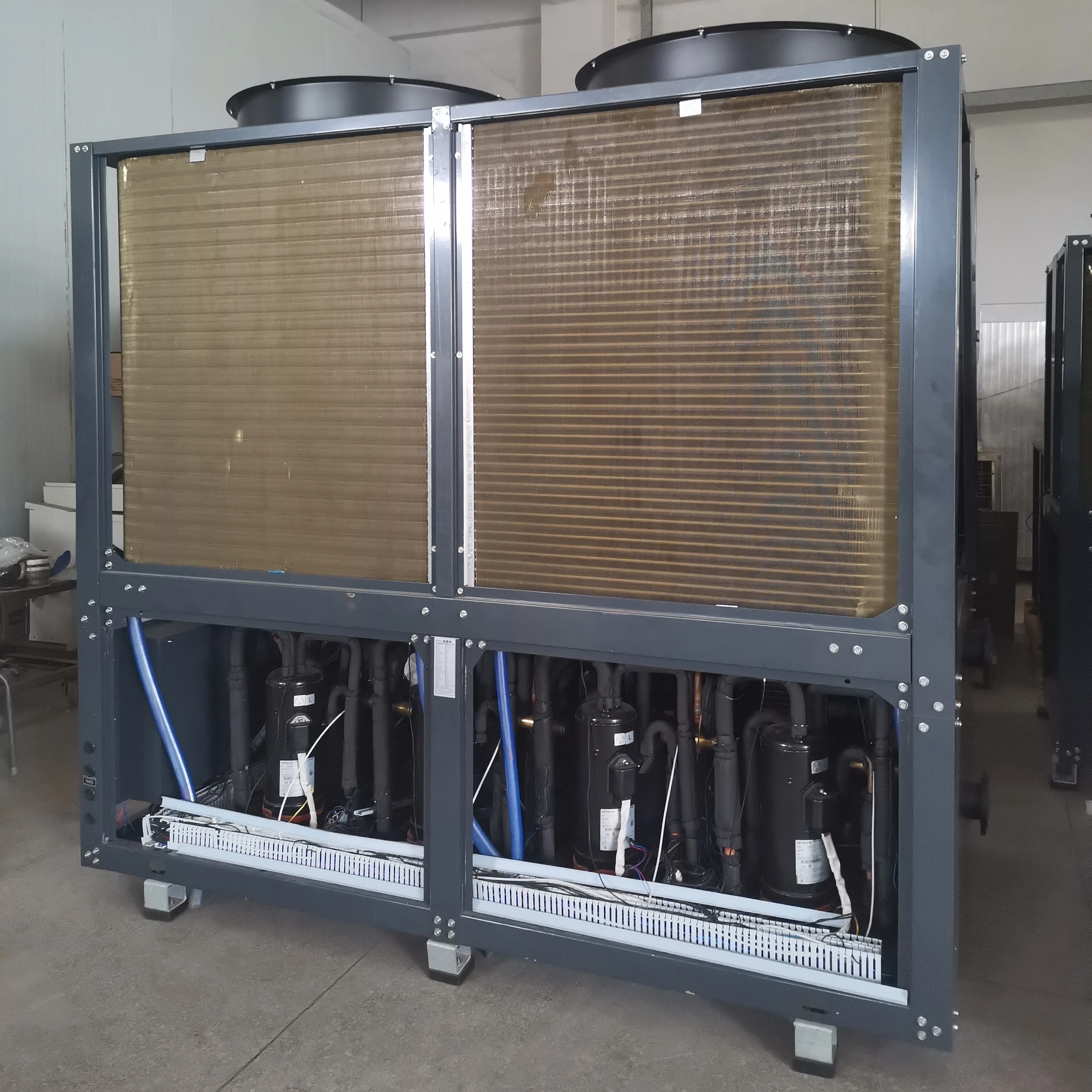 High Qualiglasst Selling Commercial Air Source Heat Pump High Temperature Heat Pump Monoblock Street Electric Swimming Pool R22