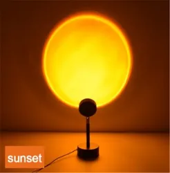 Светильник-проектор Rainbow Sunset современный светодиодный ночник светильник sunset для гостиной спальни Романтический проектор