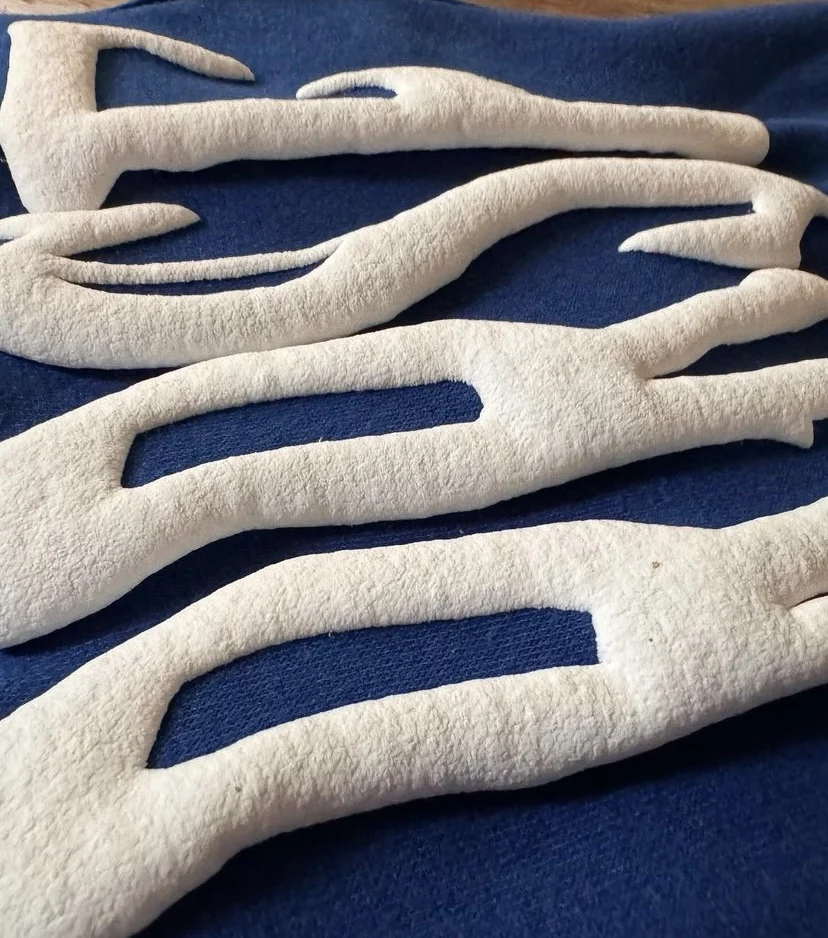 Custom Flared Tracksuit Men Streetwear Graphic 3D Puff Print Stacked Sweatsuit Raw Hem Cut Edge Hoodie Jogger Men Sweatpants Set