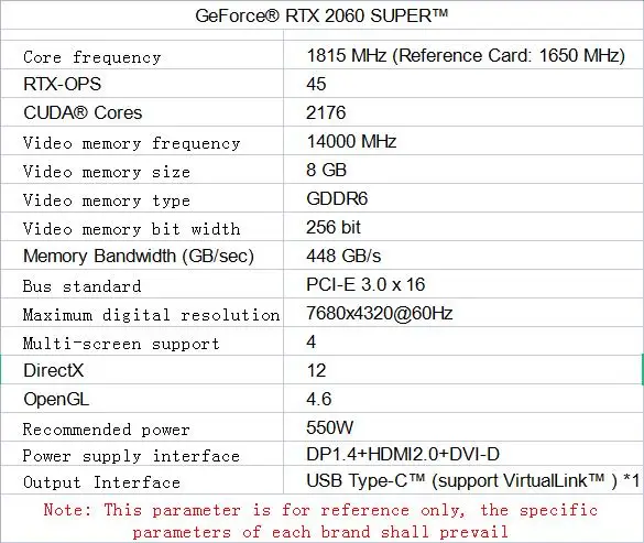 Лидер продаж от производителя графическая карта Nvidia Gpu 2060s цветная игровая Видеокарта Msi Gtx Asus 6 ГБ