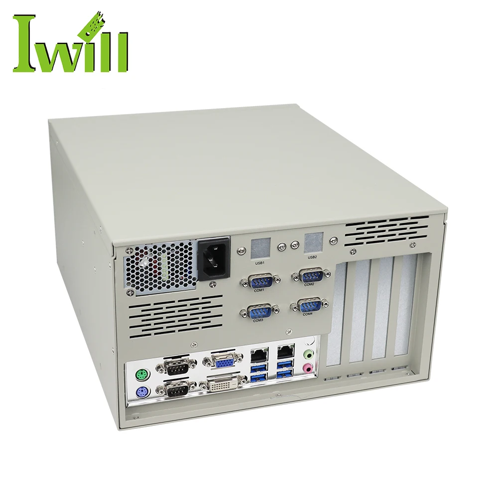  4U Мини Сетевой шкаф серверная стойка промышленный ПК с чипсетом B75 core i3 i5 i7