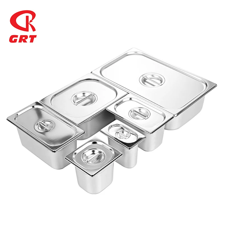 1/4 Stainless Steel Food Pan Gastronorm Containers All Size available GN Pan