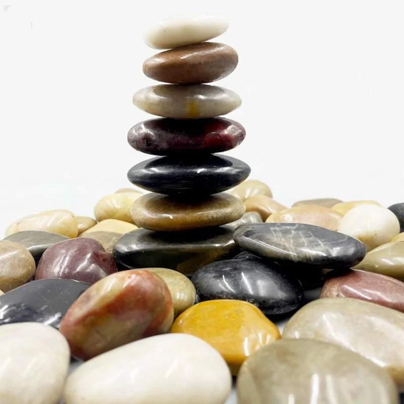 Good quality landscape smooth landscape pebble stone in cobbles pebbles