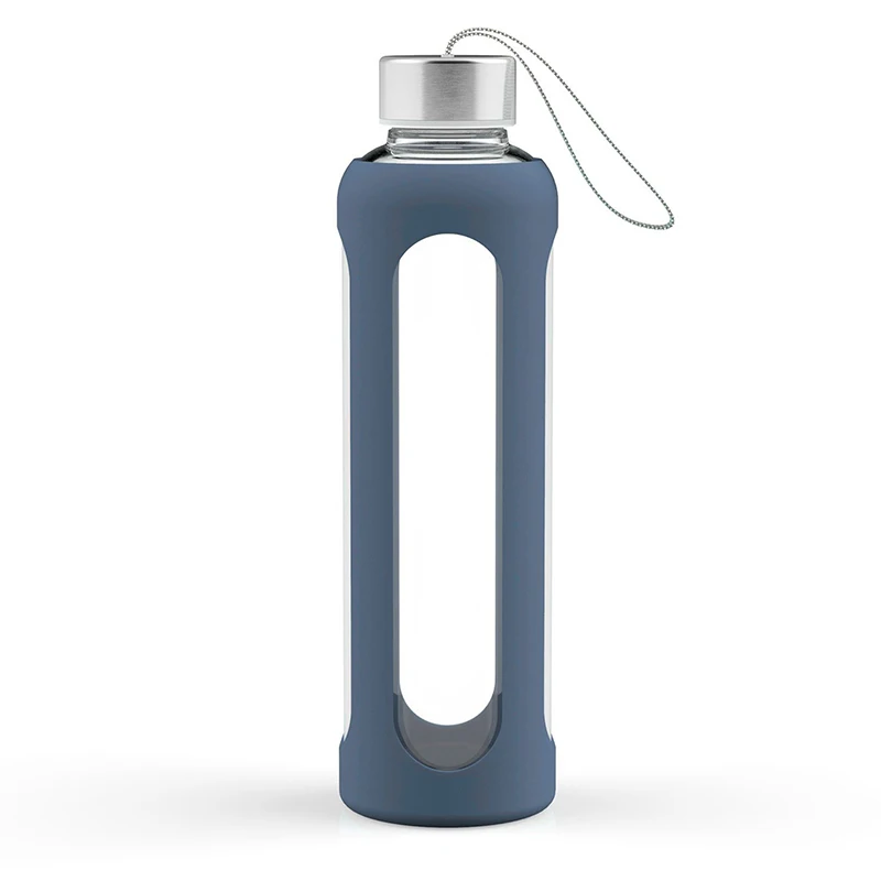 hot sale glass 1 liter mineral water bottle
