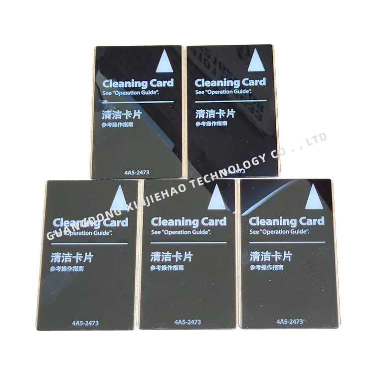 Original ACL006 Cleaning Card 5PCS/Bag For Evolis Avansia Matica MC660 NISCA PR-201 TOPPAN CP500 ID Card Printer