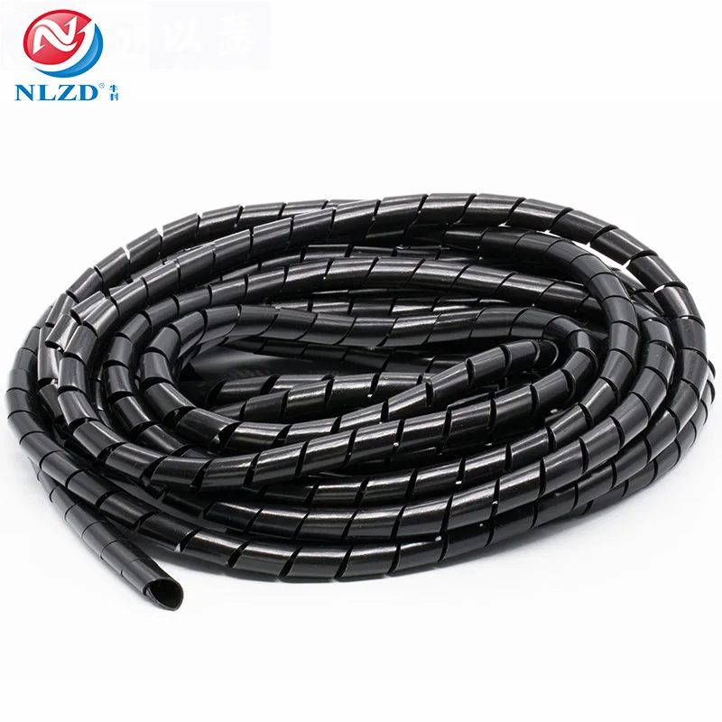 High Quality Cable Wire Sleeves, High Temperature Resistant Spiral Cable Management/