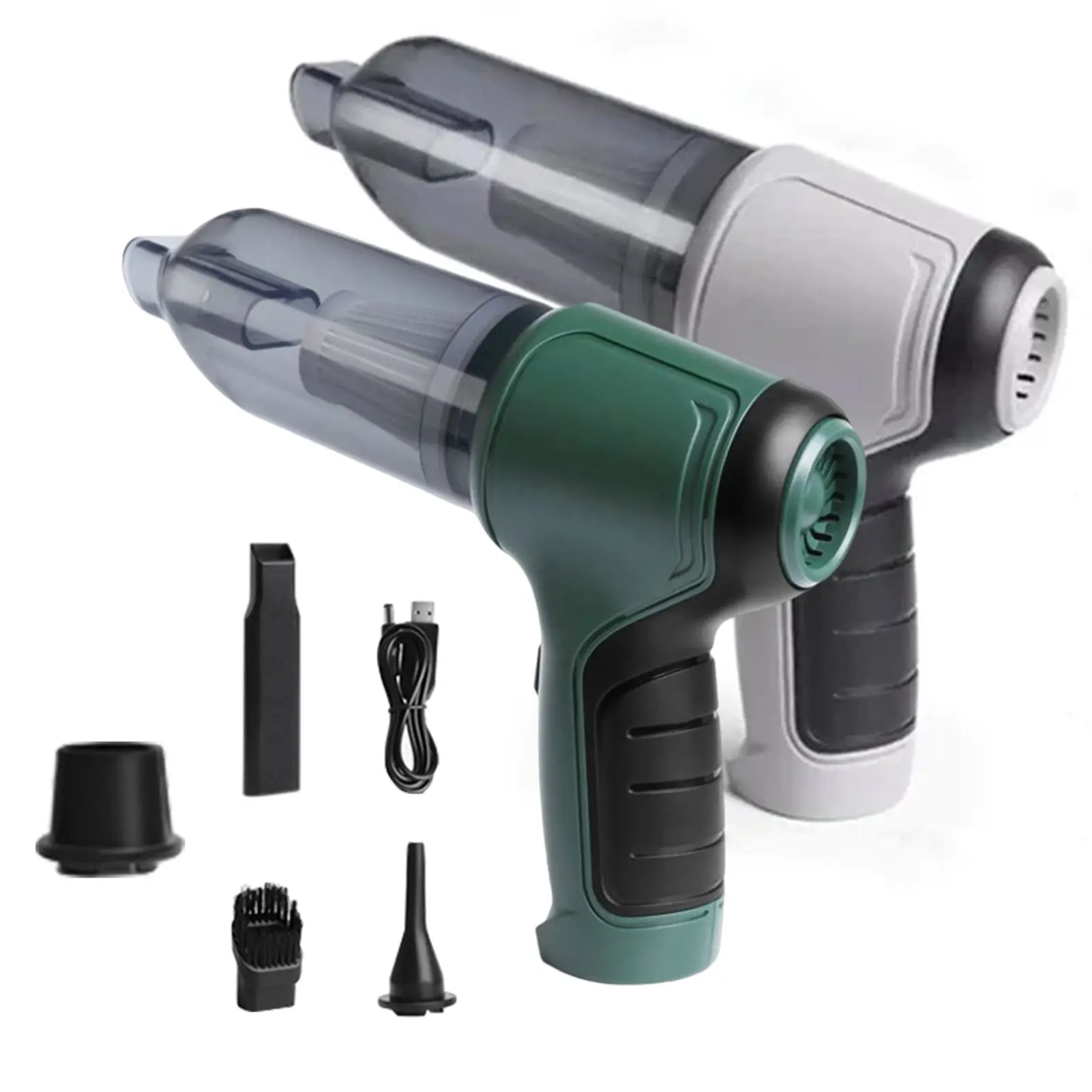 2024 Best seller  3 in 1 Car Vacuum Cleaner High Power Cordless Rechargeable Handheld Portable Mini Auto Vacuum