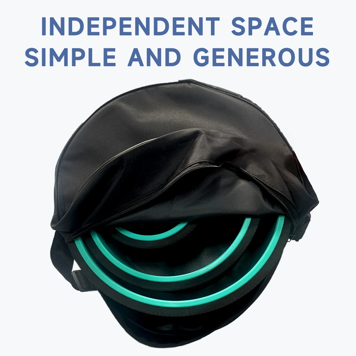 Factory Supply Custom durable OEM  Yoga Wheel Multipurpose high quality Massage Back Stretch Roller With Carrying Bag