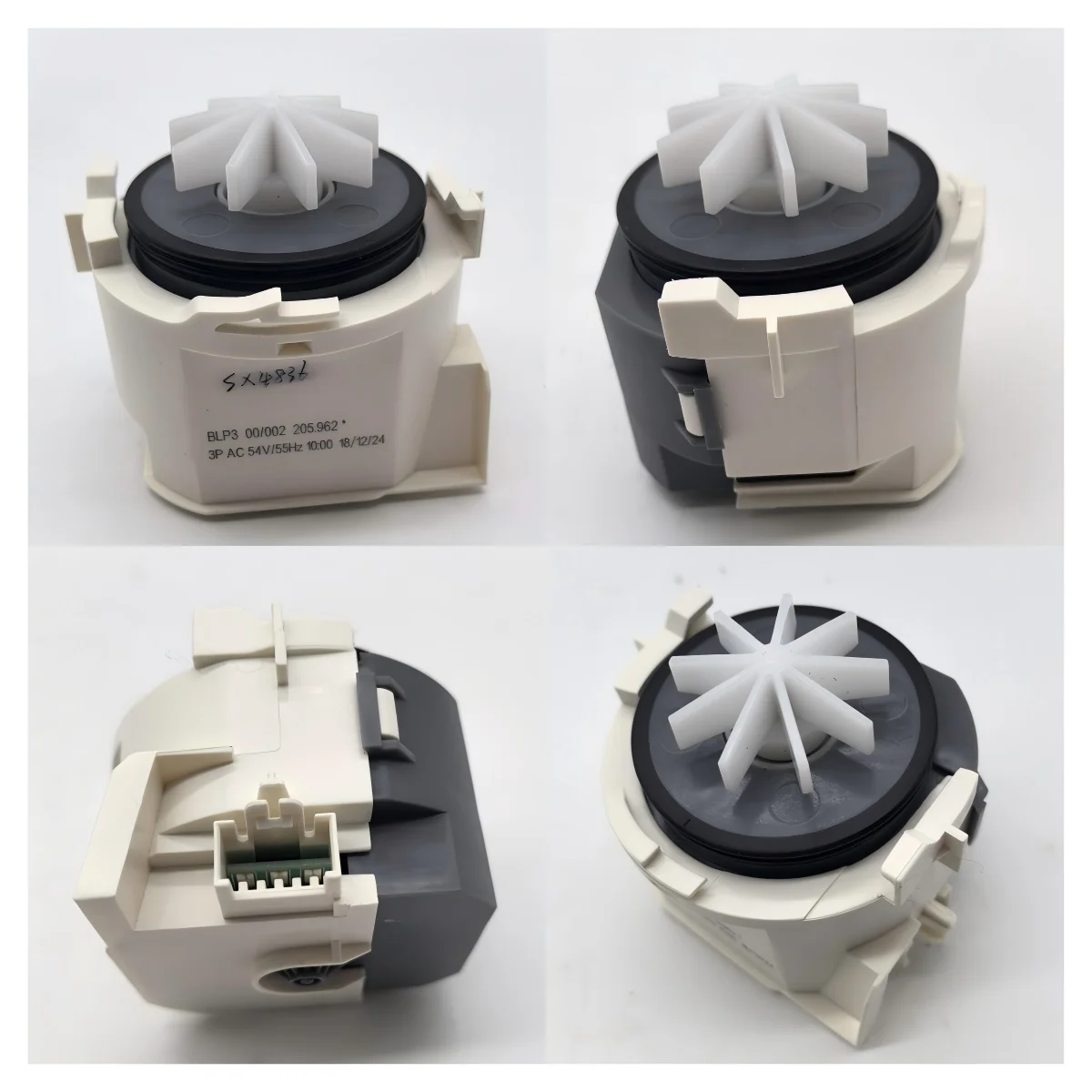 54V 3P AC 54V 55HZ Dishwasher Drain Pump Motor
