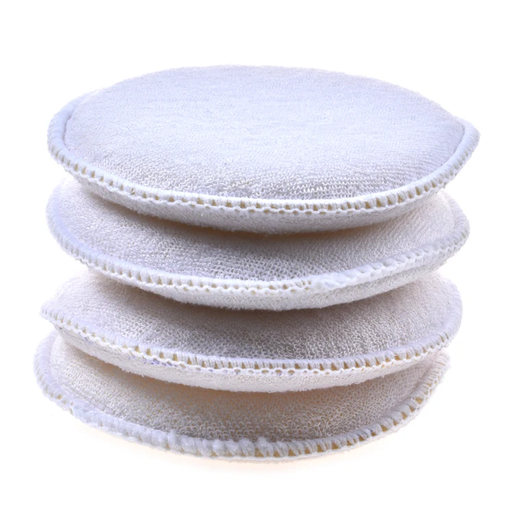 CARCATICZ cotton soft microfiber car polishing wax applicator pad high absorption no scratches detailing sponge soft pad
