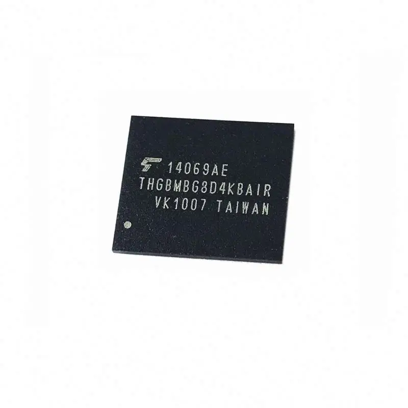 Thgbmbg8d4 Mobile Hard Disk Chip Emmc153 Ball Storage Ic Thgbmbg8d4kbair