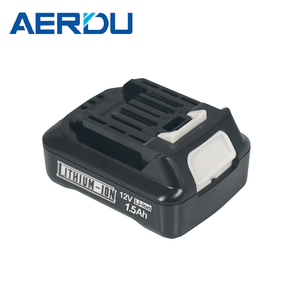 OEM/ODM Certified 12V 1500mAh Li-Ion Replacement Battery 1.5Ah with LED Indicator for Makita 11.1V Tool Batteries