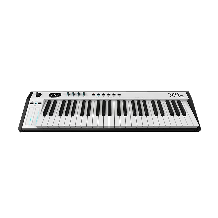 Midimplus Master-класс 49-клавишный контроллер клавиатуры Midi Usb Plug-And-Play мини-размер необходимый для производства музыки