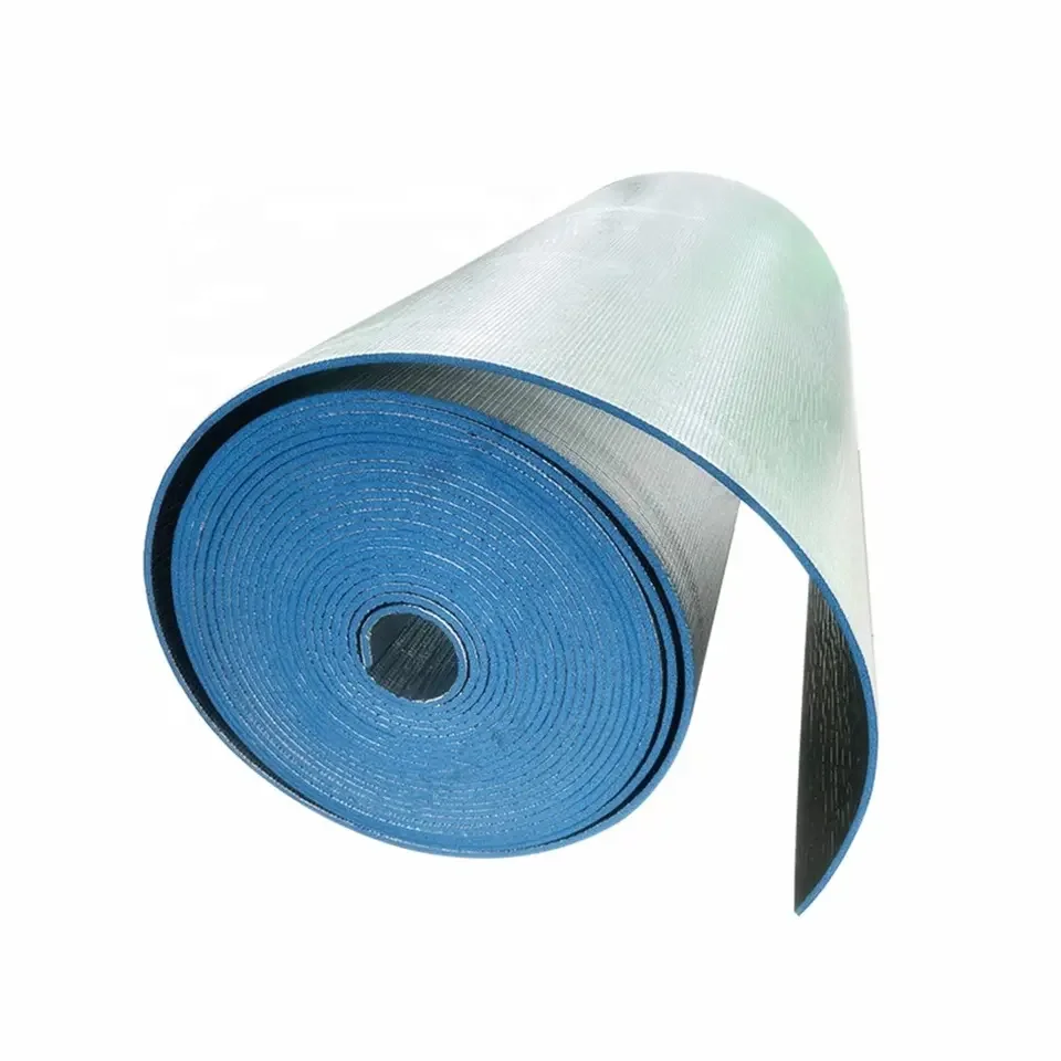 Adhesive Aluminum Foil Backed Xpe Foam Wall Insulation Materials