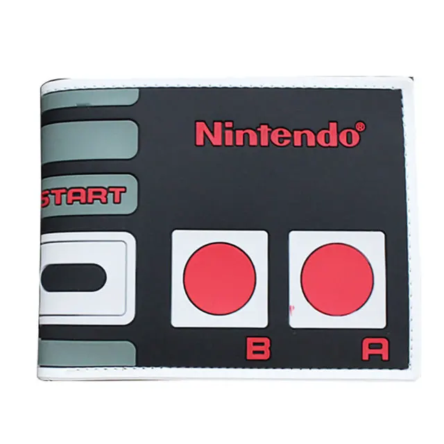 Hot 3D Designs Games Purse Anime Cartoon Playstation PVC Wallets for Students Boy Girl Money Coin Holder Short Wallet