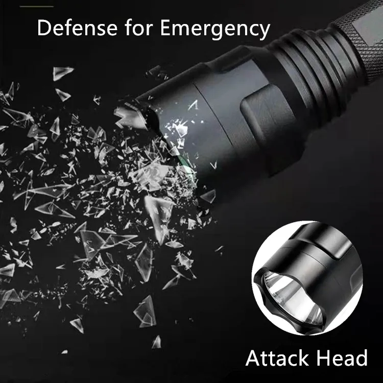 Custom Led Red/Green/Yellow/White 3 Modes C8 XPE Led Light with Reflector Good Quality C8 Flashlight for Hunting