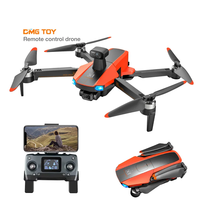 Brushless gimbal quadcopter remote control aircraft