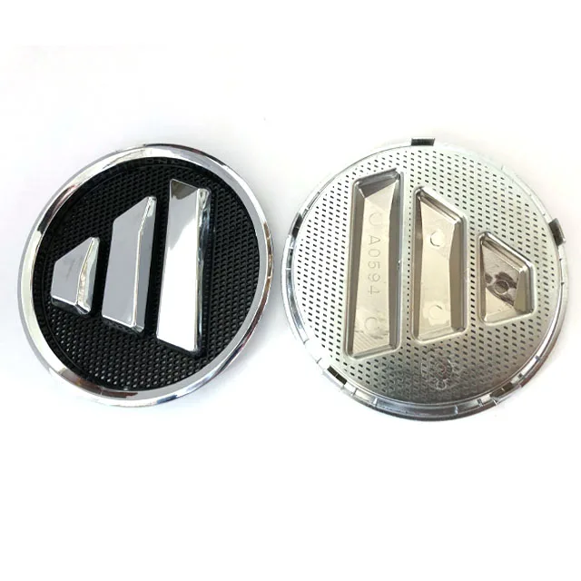 Manufacturer 3D outdoors ABS chrome logo sticker car emblem badge