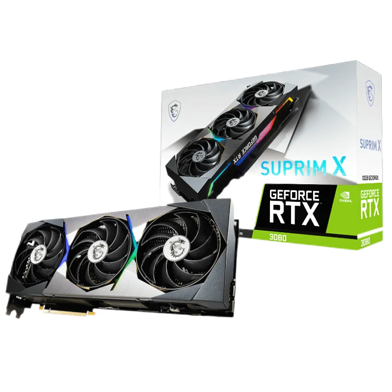 For MSI RTX 3080 SUPRIM X 10G LHR computer gaming 10 gb graphics card support msi rtx 3080 10gb rtx3080 gpu video cards