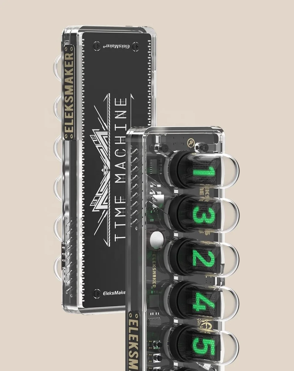 BETTER Eleksmaker Elekstube IPS Desktop Clock Glow tube table Clock Gixie Table Clock