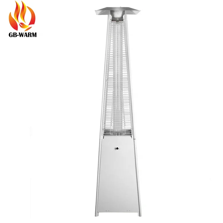 Dependable quality infrared gas tempered glass tube flame patio heater
