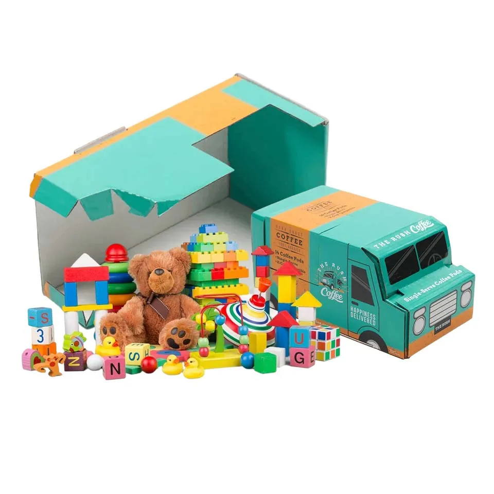 Creative unique decoration gift box packaging car shape birthday cute kid gifting box