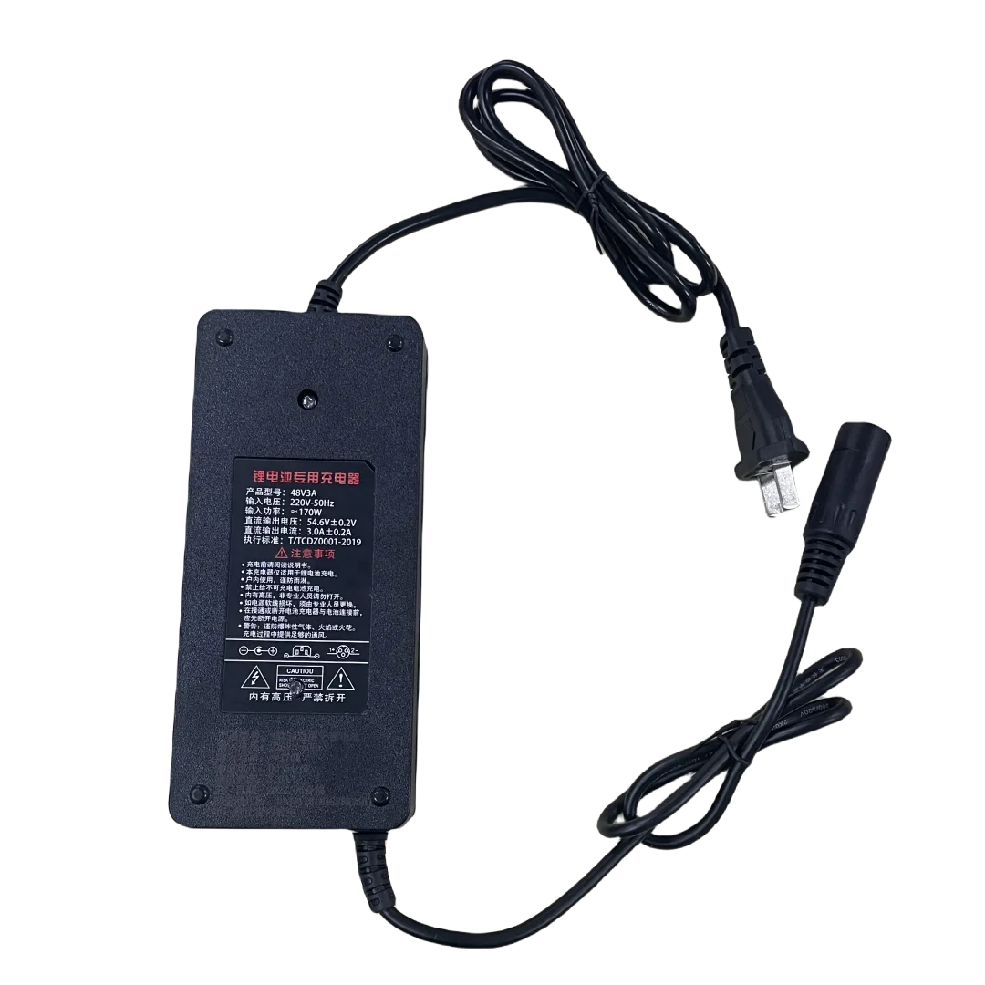 Lithium Battery Charger 48v for Motorcycle Scooter Factory Price 48V3A Charger