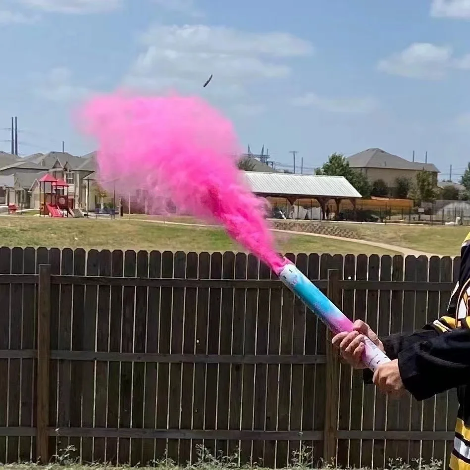 Wholesale 30cm Baby Show Gender Reveal Confetti Cannon Boy Or Girl Party Powder Popper Cannon