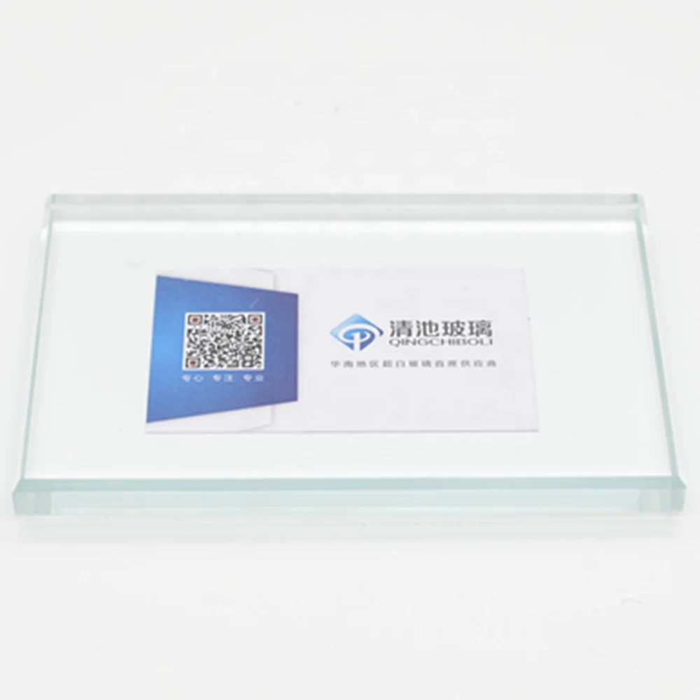  2mm 3mm 4mm 5mm 6mm 8mm 10mm 12mm 15mm 19mm 22mm Extra Clear Low Iron Float Glass Samples