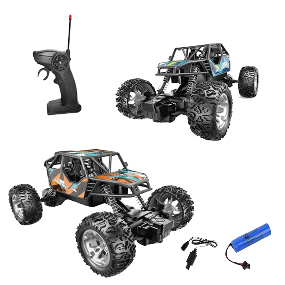 27MHZ 1:18 Metal Remote Control Rock Climber;Alloy Rc Drift Car With Light; OFF ROAD Monster Truck For Boys,Rc Truck Vehicle Toy