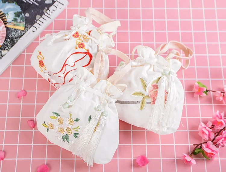 Handmade Customize Handbag lace Flower Bags in Chinese wind handbag