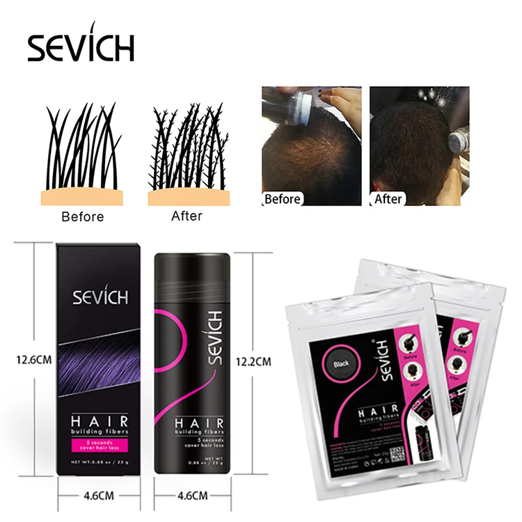 Wholesale Professional Keratin Hair Fiber Powder Spray Applicator For Hair Loss Hair Build Fiber Powder