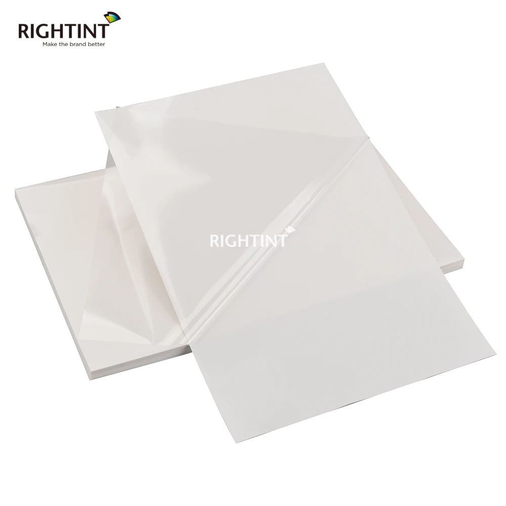 50mic HP Indigo Vinyl Printed Sticker Indigo Transparent BOPP Self-Adhesive Label Paper