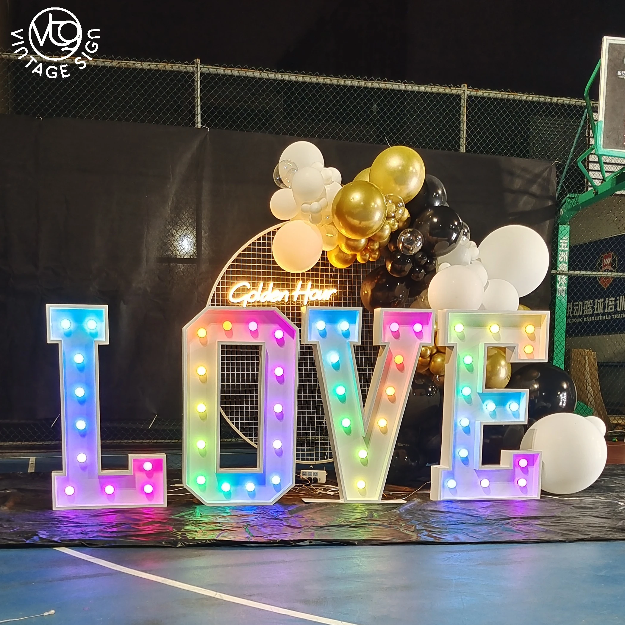 4ft 3ft Marquee Letter Event Led 100cm Giant 100/120cm Number Letters With High Quality