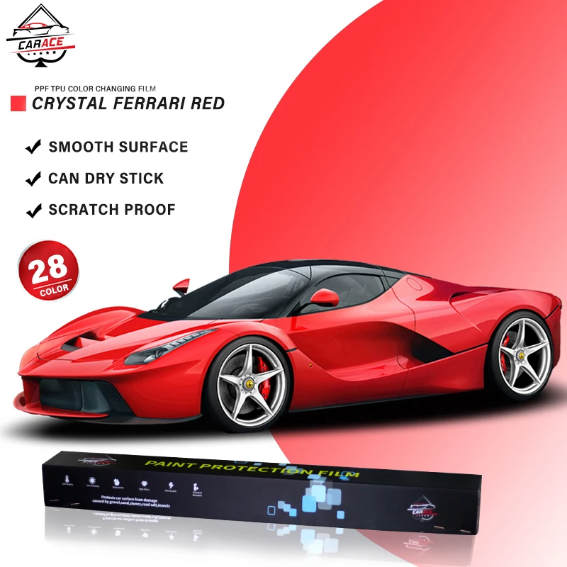 Air release PPF TPU color paint protective film self healing car wrapping film PPF car color changing protective film