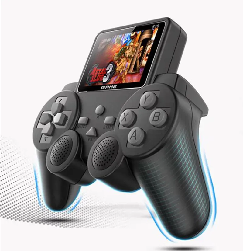 S10 Mini Handheld Game Arcade Console Box Retro Joystick 520 Games Wireless Gamepad Video Game Player Controller