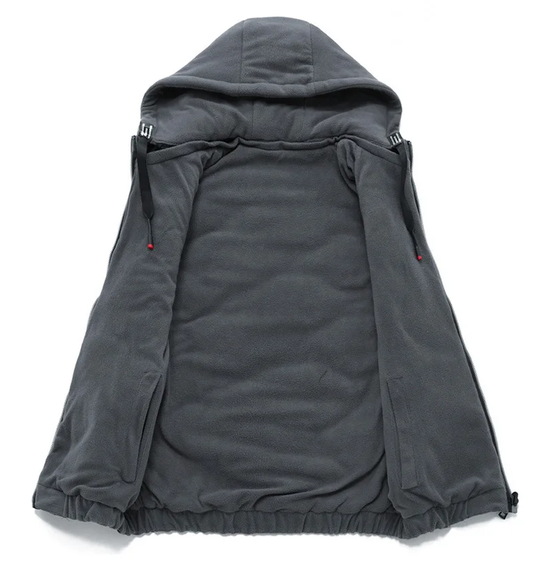 Мужской Хлопковый жилет, приталенный мужской плотный жилет с капюшоном