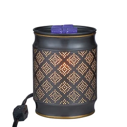 Iron Made Electric Wax Melt Warmer Candle Waxing Warmer Burner Melt Wax Cube Melter Fragrance Warmer for Wedding Gift