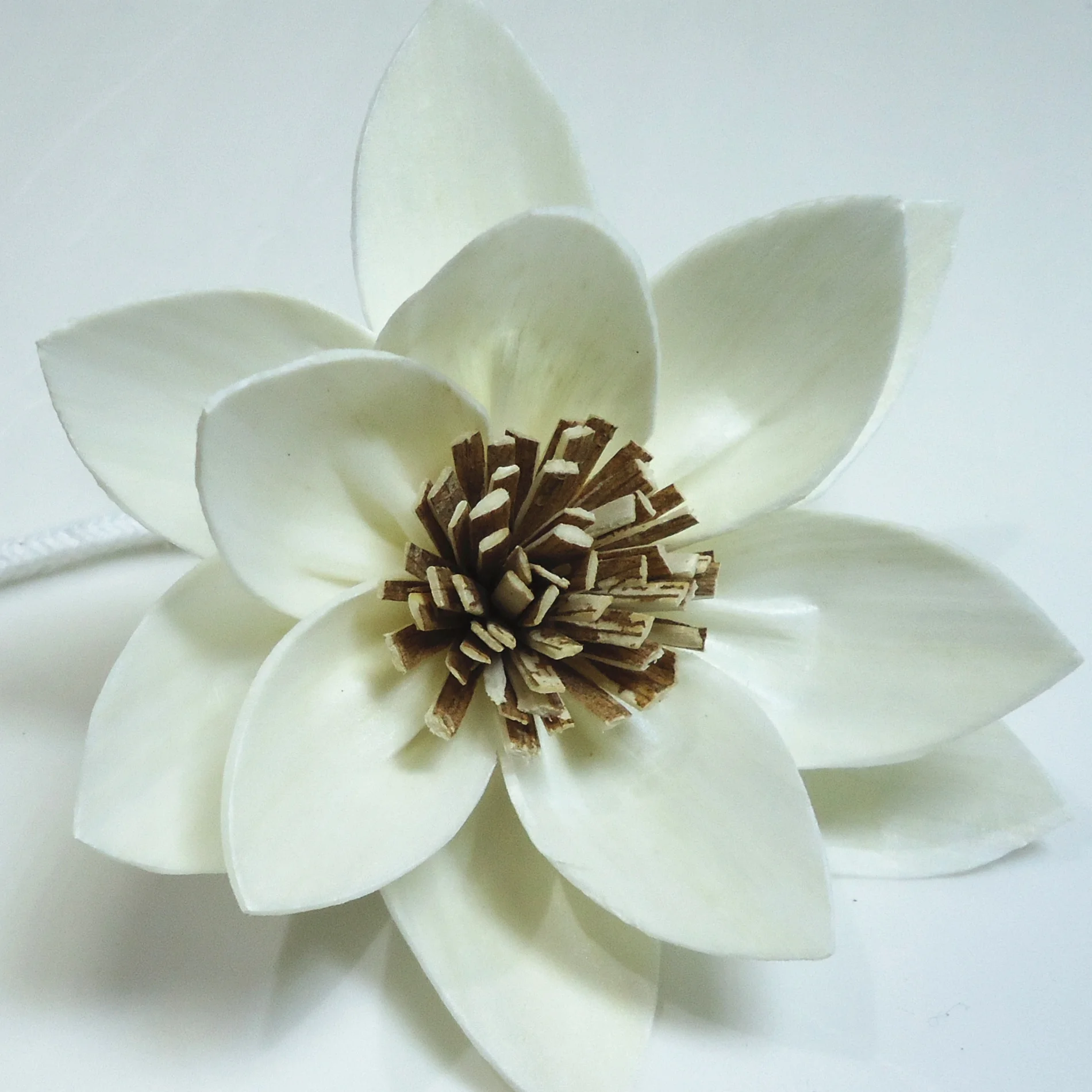 high quality lotos style diffusre flower water lily  shape sola flower  dia 8cm (002)