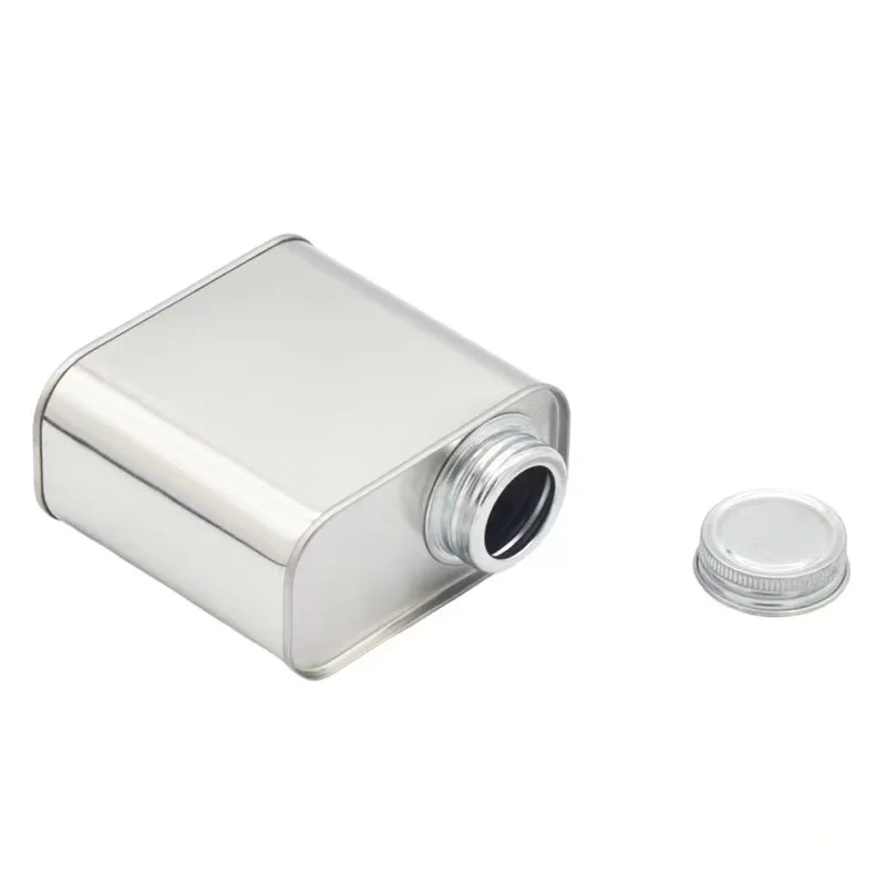 150 г 200 250 350 400 500 пустая Квадратная Металлическая жестяная банка с клапаном пищевая для кофейных зерен упаковки пищевых продуктов