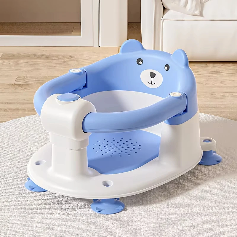 Toddler Bath Seat Newborn Bath Seat For Newborn Baby Bath Chair with Suction Cups for Infants Babies Sitting up