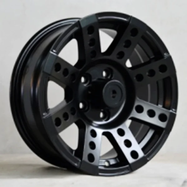 Top selling China wholesale trailer alloy wheel rims high load heavy duty steel can be OEM
